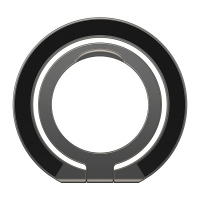 Кольцо с MagSafe для iPhone Baseus Halo Series Foldable Metal Ring (SUCH000013) серый - фото 4 - id-p215398237