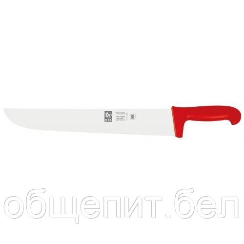 Нож для мяса 200/340 мм. красный Poly Icel /1/6/ - фото 1 - id-p215237152