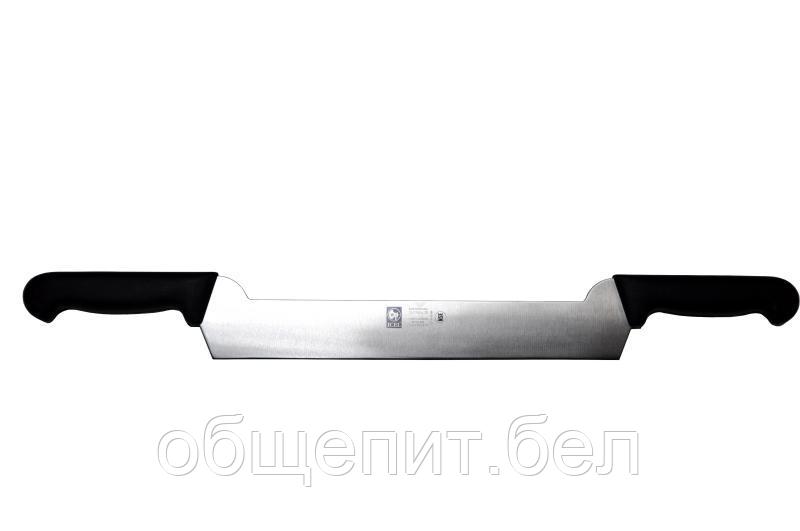 Нож для сыра 300/580 мм. с двумя ручками, черный PRACTICA Icel /1/6/ - фото 1 - id-p215237185