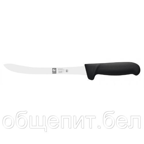 Нож рыбный филейный 210/340 мм. черный PRACTICA Icel /1/6/