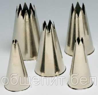 Насадка кондитер. "Звезда" d=31/10 мм. h=50 мм. нерж. /1/