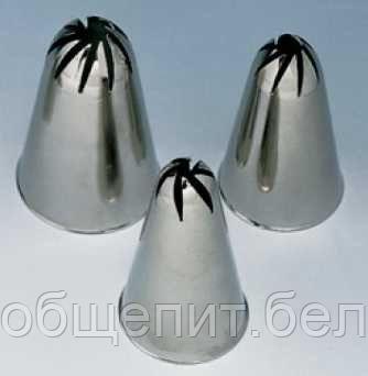 Насадка кондитер. "Роза" L d=36/8 мм. h=51 мм. нерж. /1/