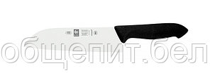 Нож японский Santoku 180/300 мм. черный HoReCa Icel /1/6/