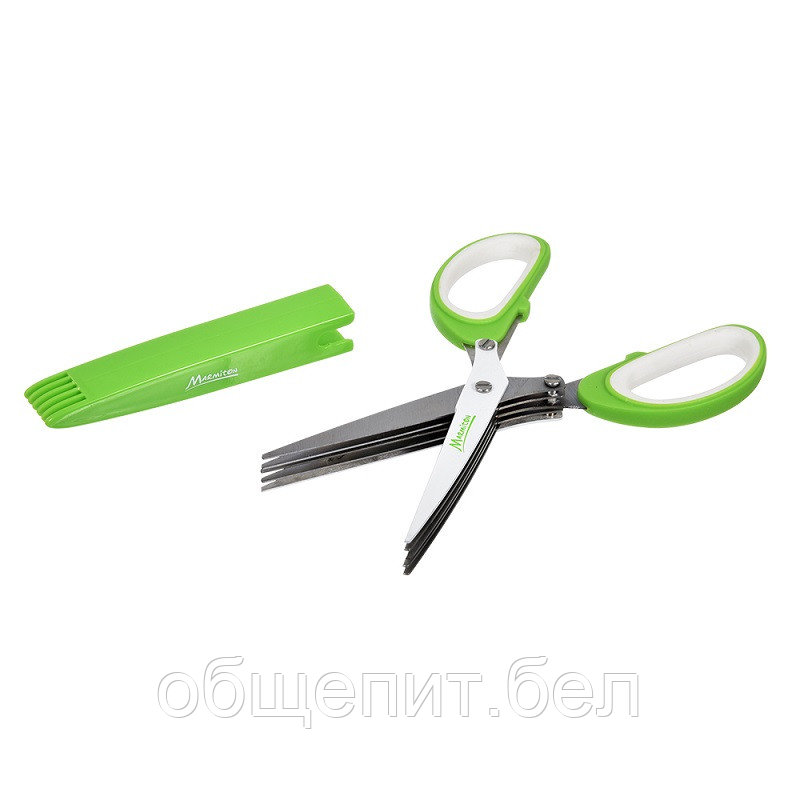 Ножницы для зелени 19 см. 10 лезвий /1/12/ - фото 1 - id-p215237746