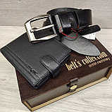 Кошелёк портмоне с автодокументами черный L560-209, фото 5