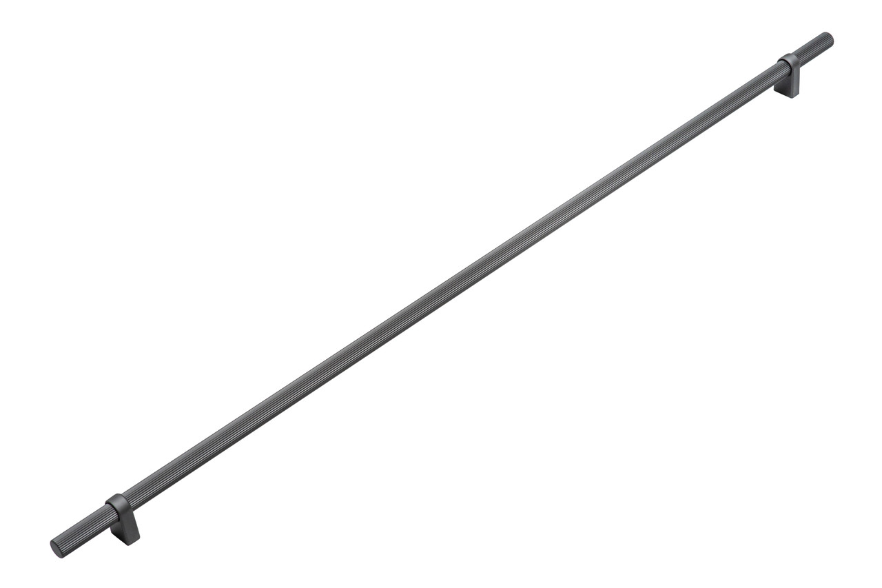 Ручка мебельная CEBI A1260 800 мм STRIPED (в полоску) цвет MP24 черный