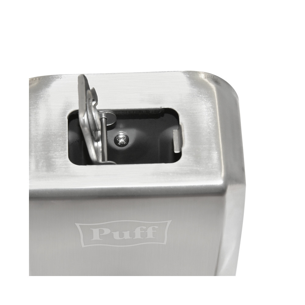 Дозатор для жидкого мыла PUFF-8705 нержавейка, 500мл (глянец) с замком - фото 4 - id-p182747186
