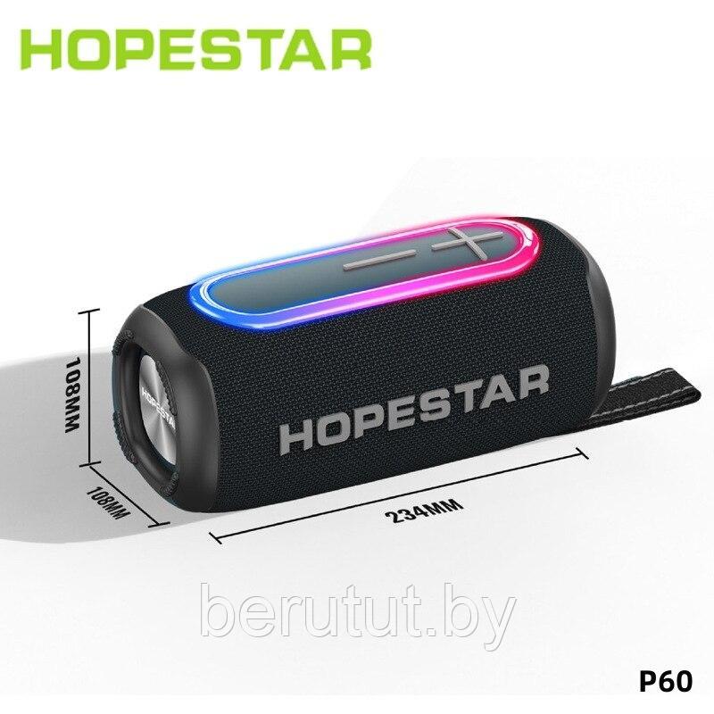 Колонка портативная музыкальная Bluetooth HOPESTAR H60 - фото 10 - id-p215406565