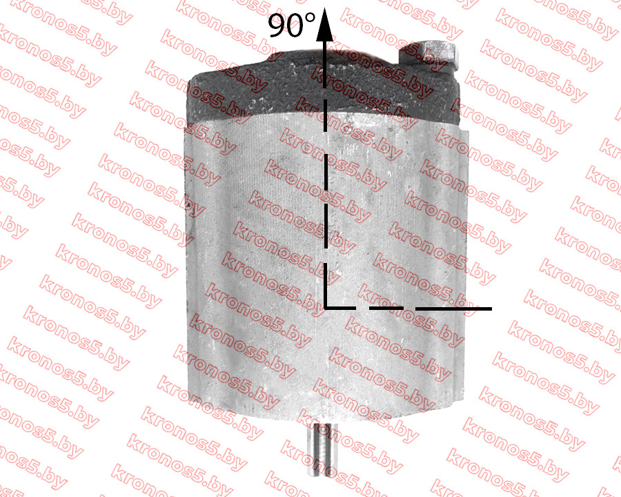 Гидравлический насос (шестеренчатый) CBN-E314L (тип 1), левого вращения, привод шлиц, выход 90 град - фото 3 - id-p215407785