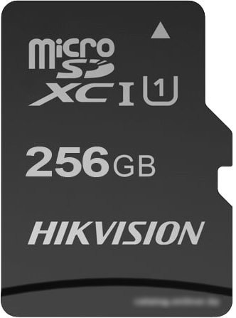 Карта памяти Hikvision microSDXC HS-TF-C1(STD)/256G/Adapter 256GB (с адаптером) - фото 1 - id-p215409190