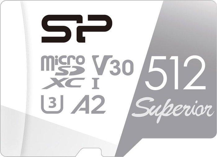 Карта памяти Silicon-Power Superior microSDXC SP512GBSTXDA2V20SP 512GB (с адаптером) - фото 2 - id-p215409206