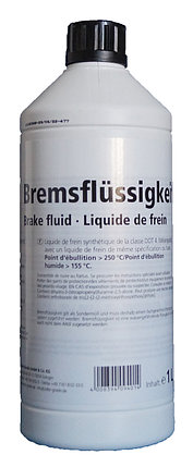 Тормозная жидкость Divinol Bremsflussigkeit DOT 4 (Высококачественная синтетическая тормозная жидкость) 1 л., фото 2