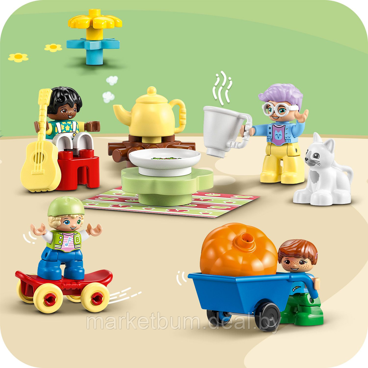 Конструктор LEGO DUPLO 10993, Домик на дереве 3в1, - фото 6 - id-p215412855