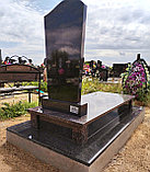 ОДИНОЧНЫЙ ГРАНИТНЫЙ ПАМЯТНИК В ВОЛПЕ, фото 2