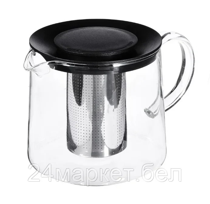 850-173 Цейлон Чайник заварочный 1,5л, жаропрочное стекло SATOSHI - фото 1 - id-p215424545