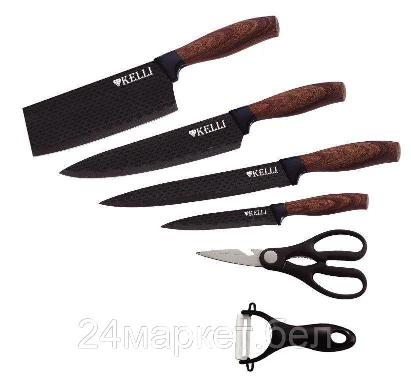 Набор ножей KELLI KL-2034 - фото 1 - id-p215424484