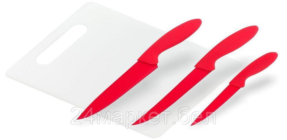 Набор ножей Calve CL-3102 (красный) - фото 1 - id-p215422785