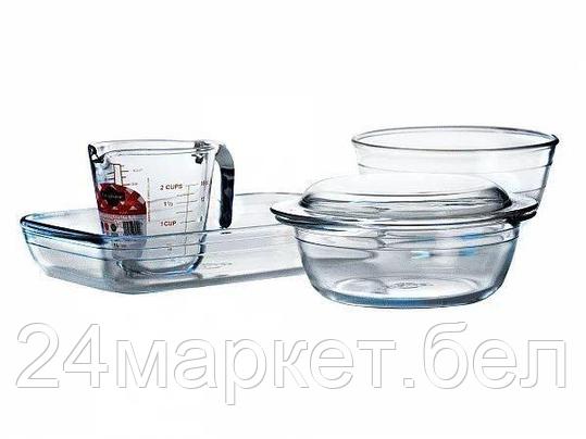 334SA05/1044 Набор из 2-х прямоугольных жаропрочных форм O CUISINE PYREX, фото 2