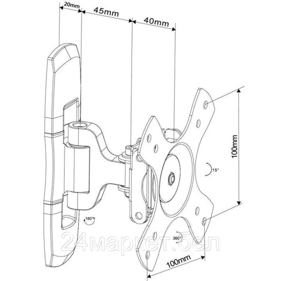 Кронштейн Arm Media Cobra-100 - фото 2 - id-p215423020