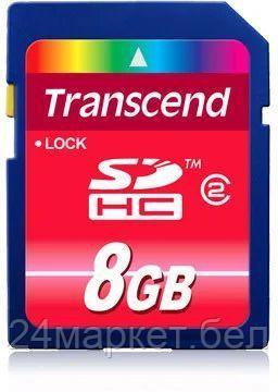 Карта памяти Transcend microSDHC (Class 10) 8GB + карт-ридер P3 Combo(TS8GUSDHC10-P3), фото 2