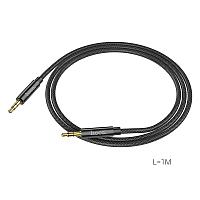 Кабель UPA19 AUX audio cable(L=1M) черный