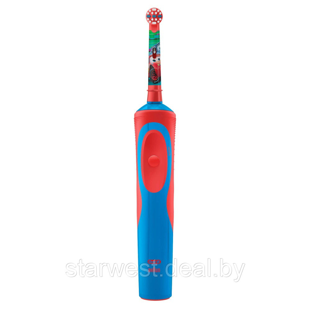 Oral-B Braun Vitality Stages Power Kids Тачки / Cars Детская электрическая зубная щетка D12.513K - фото 3 - id-p215426514