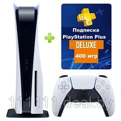Игровая приставка Sony PlayStation 5 (PS5) + Подписка. PS Plus
