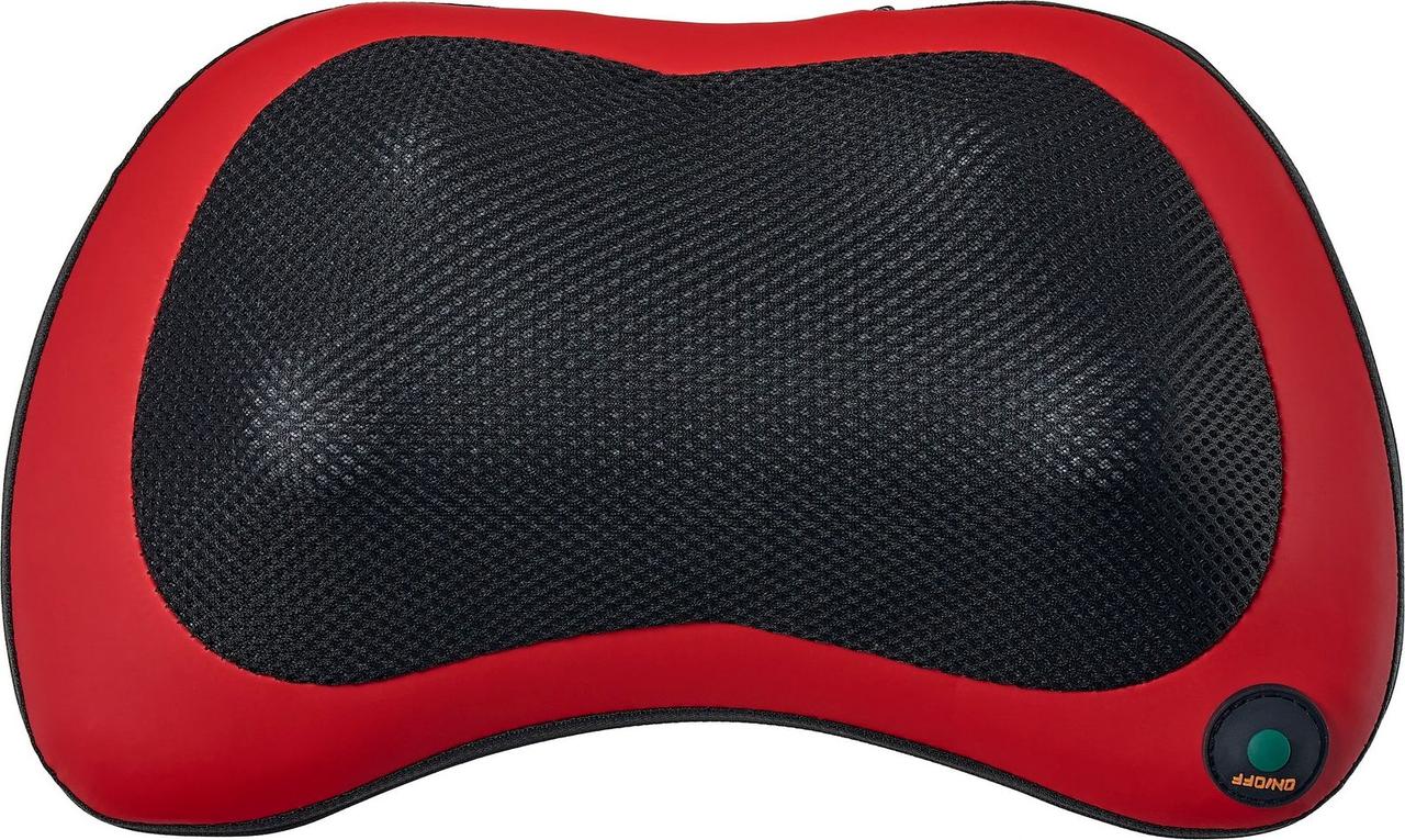 Массажная подушка «ШЕЯ, ПЛЕЧИ, СПИНА», красная (Massage Pillow red color) - фото 5 - id-p214096535