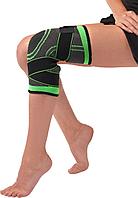 Суппорт колена с утяжкой Bradex SF 0663, салатовый (Knee support, green)