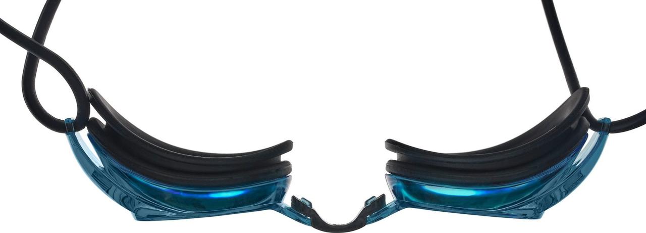 Очки для плавания, серия "Спорт", черные, цвет линзы - серый (Swimming goggles) - фото 4 - id-p215425673