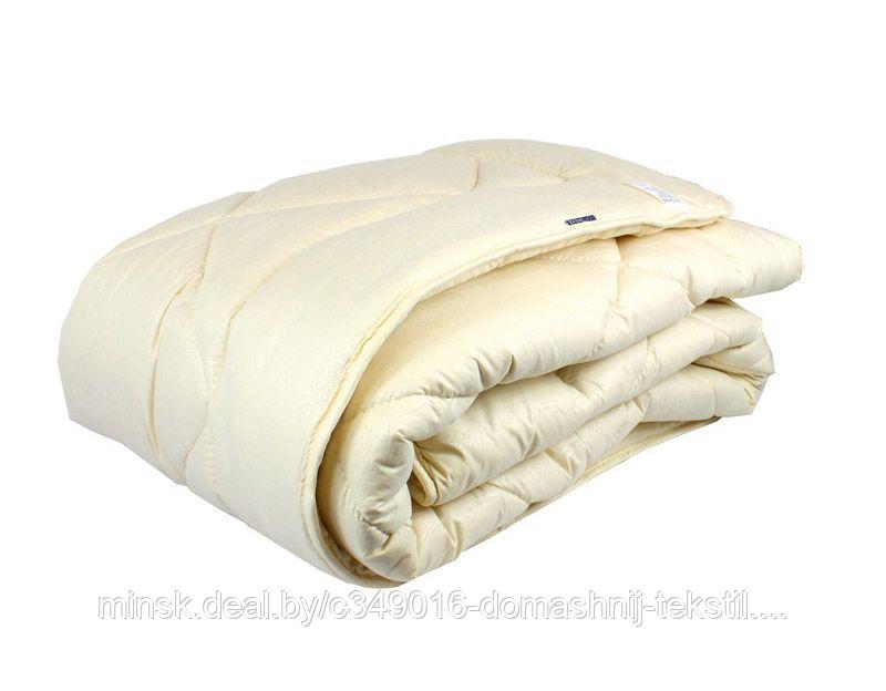 Одеяло шерстяное теплое 200х220 в хлопке - фото 1 - id-p215427111