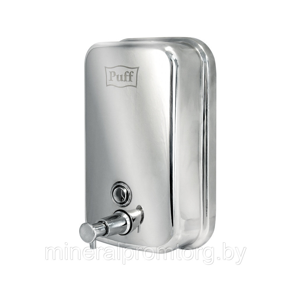 Дозатор для жидкого мыла Puff-8615 нержавейка, 1000мл (глянец) - фото 3 - id-p164030100