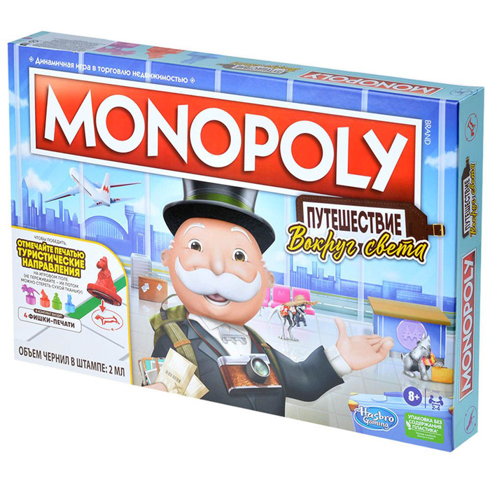 Монополия: Путешествие вокруг света. Настольная игра - фото 1 - id-p215427282