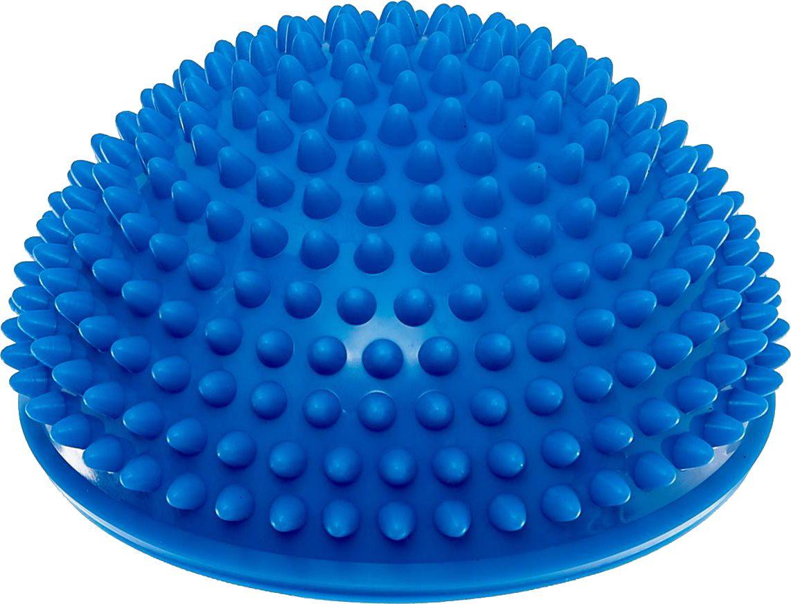 Полусфера балансировочная массажная, синяя (Half massage balance ball, blue Pantone number 7686C)