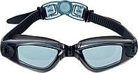 Очки для плавания, серия "Комфорт+", черные, цвет линзы - прозрачный (Swimming goggles), фото 6