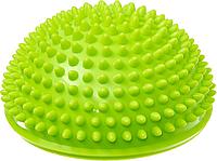 Полусфера балансировочная массажная, зеленая (Half massage balance ball, green Pantone number 382C)