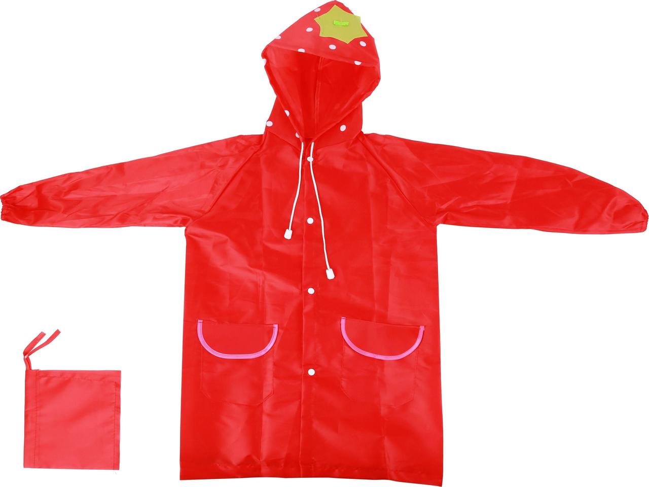 Дождевик «КЛУБНИЧКА» (children's raincoat) - фото 5 - id-p215425801