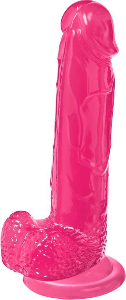 Фаллоимитатор Mr. Bold L, розовый (Dildo 18.5cm, pink)