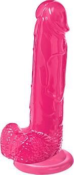 Фаллоимитатор Mr. Bold L, розовый (Dildo 18.5cm, pink)