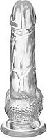 Фаллоимитатор Mr. Bold L, прозрачный (Dildo 18.5cm, transparent), фото 4