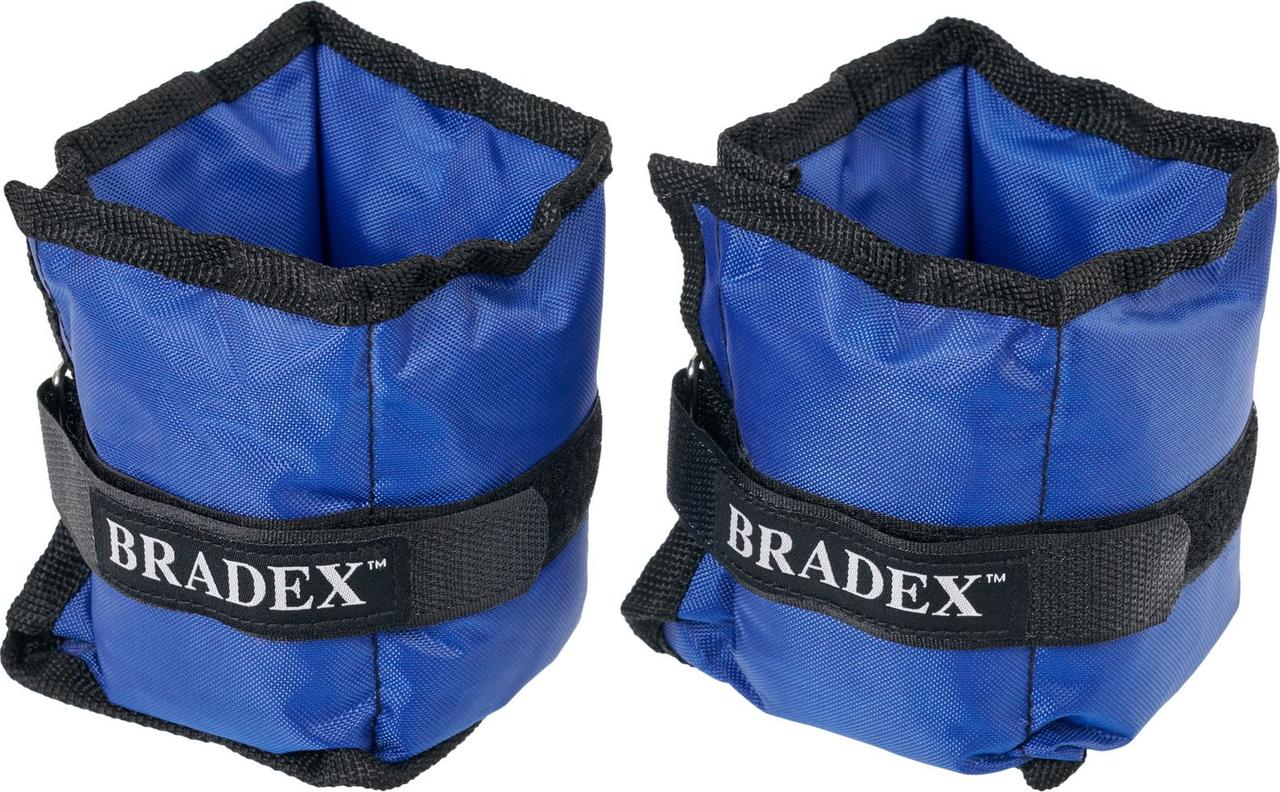 Утяжелители для рук и ног Bradex SF 0741, 2 шт.*1 кг, синие, полиэстер (polyester weighting compounds total 2 - фото 5 - id-p215425818