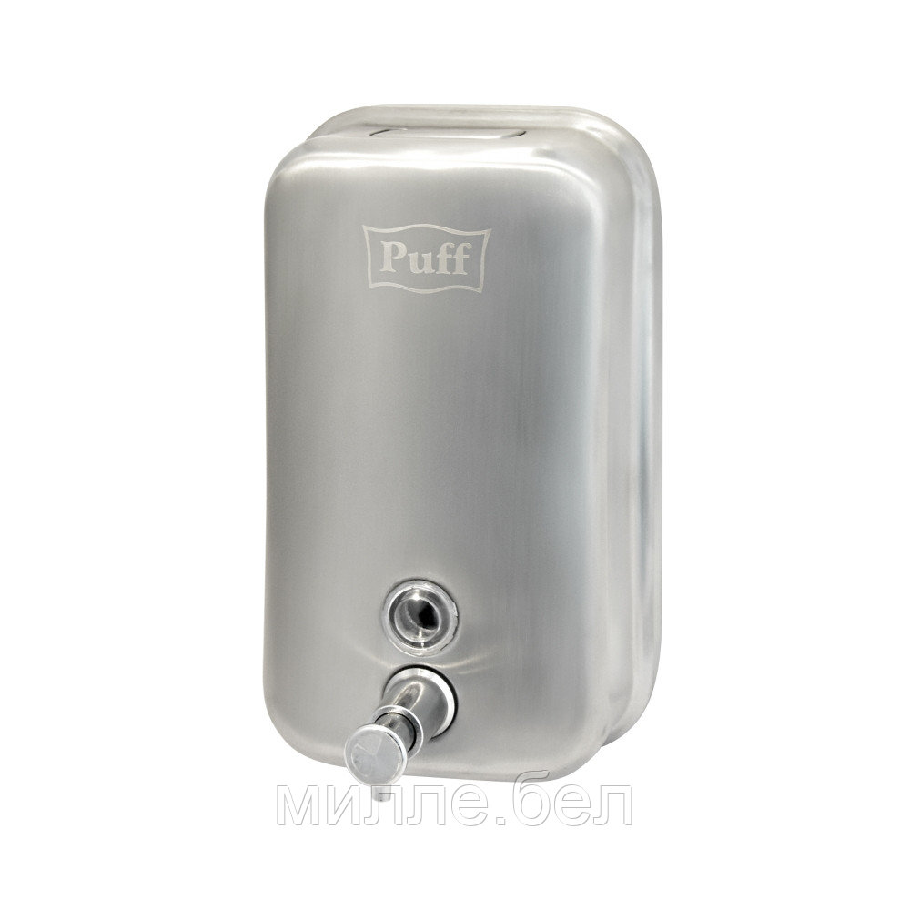 Дозатор для жидкого мыла Puff-8615m нержавейка, 1000мл (матовый) - фото 3 - id-p215427683