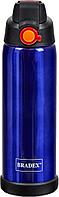 Термос-бутылка 770мл, синий (KD-8107. bottle blue)