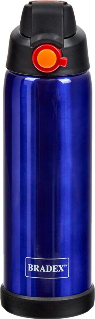 Термос-бутылка 770мл, синий (KD-8107. bottle blue) - фото 1 - id-p215425859