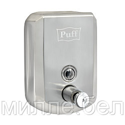 Дозатор для жидкого мыла PUFF-8705 нержавейка, 500мл (глянец) с замком
