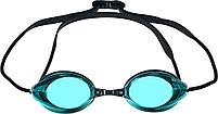 Очки для плавания, серия "Спорт", черные цвет линзы - голубой (Swimming goggles), фото 2