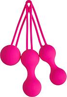 Набор вагинальных шариков Shrink Orbs, фуксия (Kegel Ball set, fuchsia), фото 4