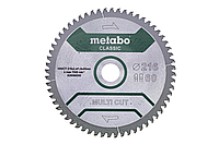 Пильный диск MultiCutClassic 216x30,60 FZ/TZ 5°neg Metabo 628066000