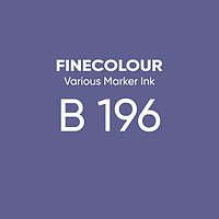 Чернила Finecolour Refill Ink для спиртового маркера, 21мл. (сине-фиолетовый)