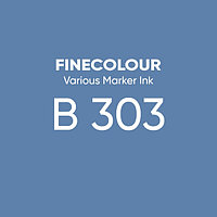 Чернила Finecolour Refill Ink для спиртового маркера, 21мл. (антверпен синий)